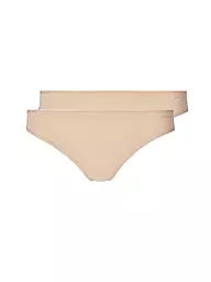 SKINY | String lot de 2 "Micro Lovers" (Blanc) | Beige