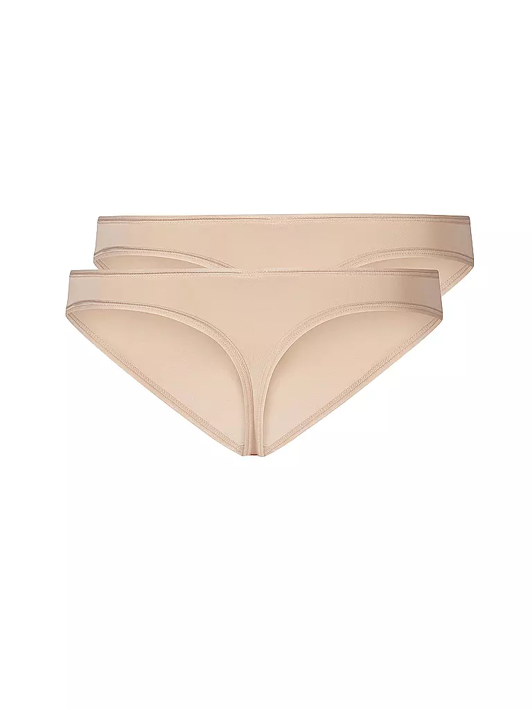 SKINY | String lot de 2 "Micro Lovers" (Beige) | 