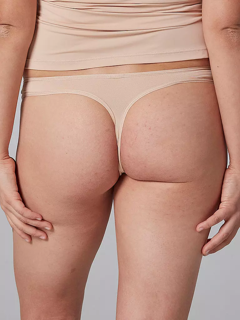 SKINY | String lot de 2 "Micro Lovers" (Beige) | 