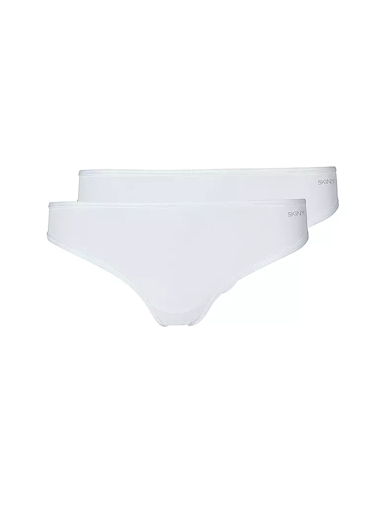 SKINY | String lot de 2 "Micro Lovers" (Blanc) | weiss