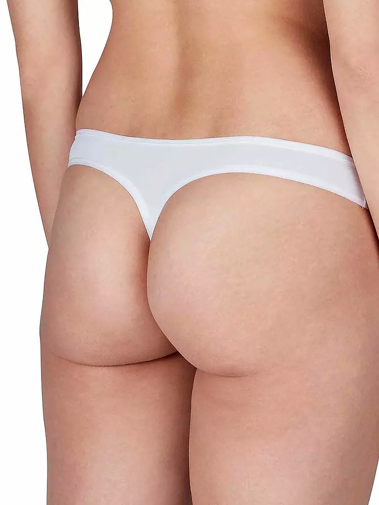 SKINY | String lot de 2 "Micro Lovers" (Blanc) | 