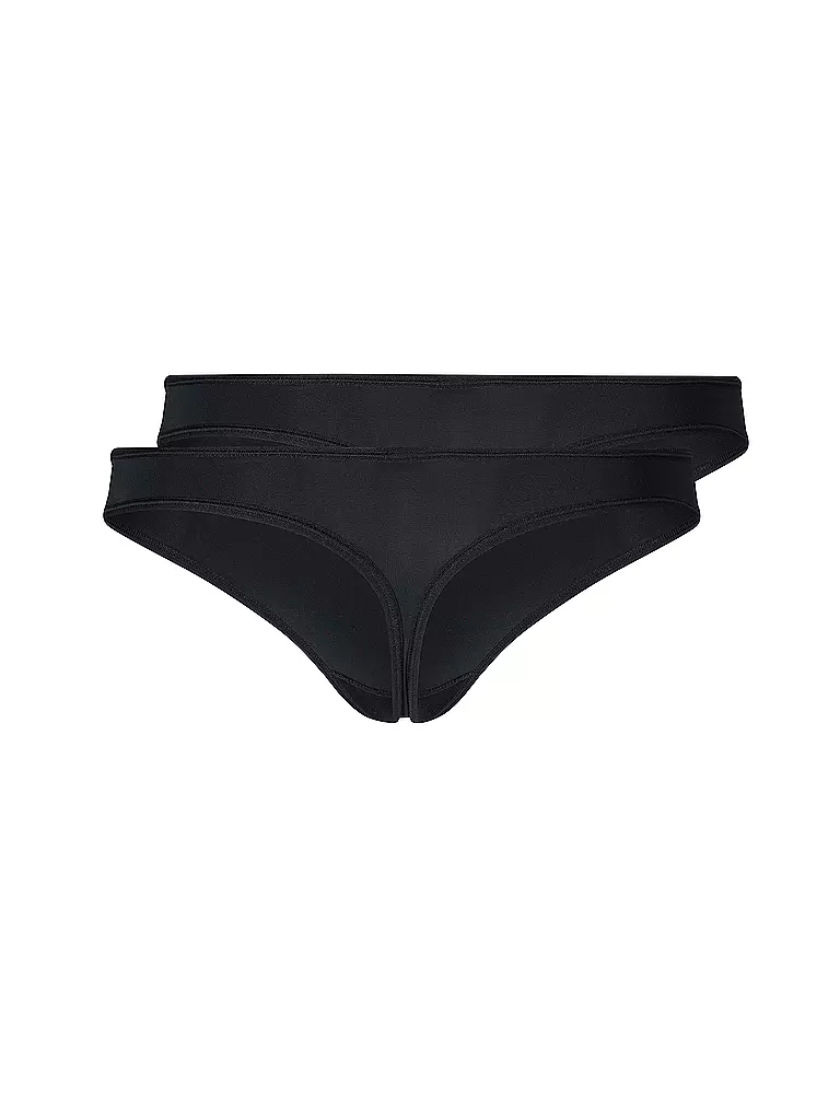 SKINY | String lot de 2 "Micro Lovers" (Noir) | 