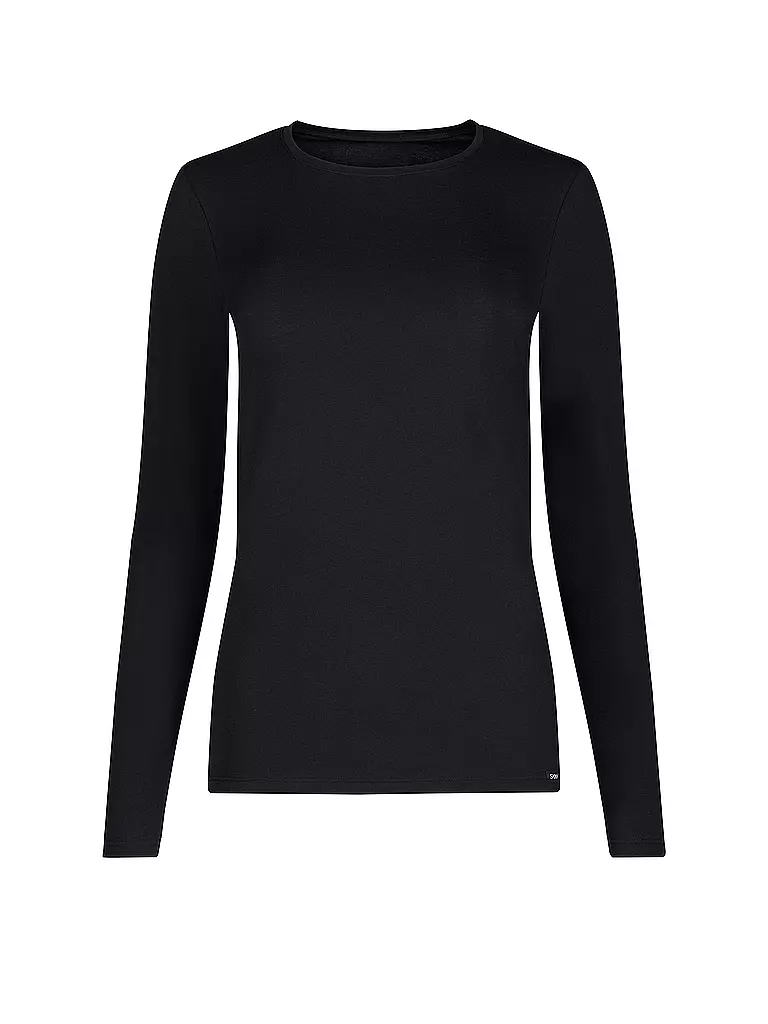 SKINY | T-shirt à manches longues COTTON ESSENTIALS | Noir