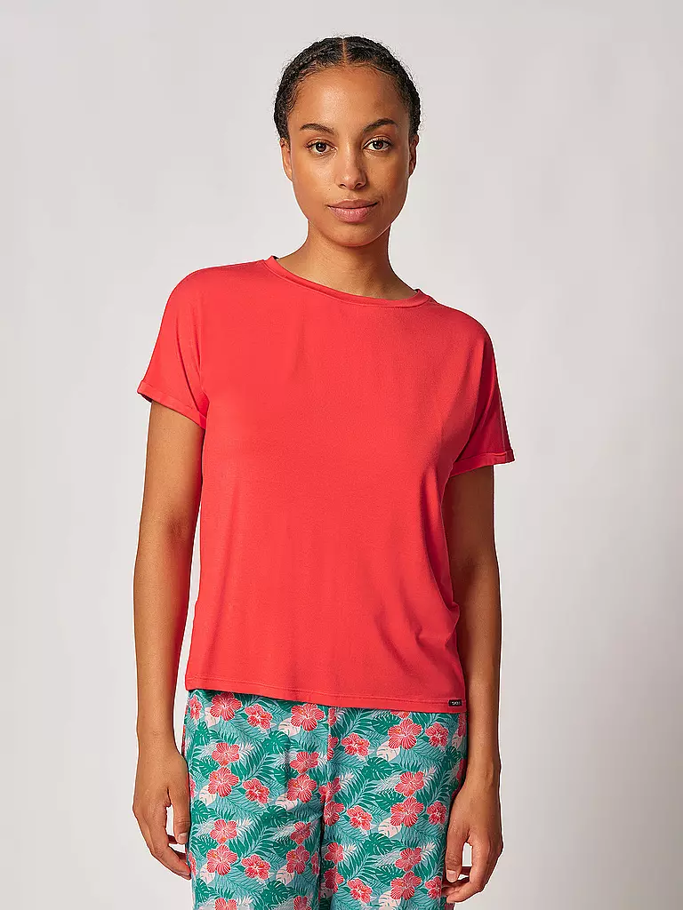 SKINY | T-shirt de pyjama | rot