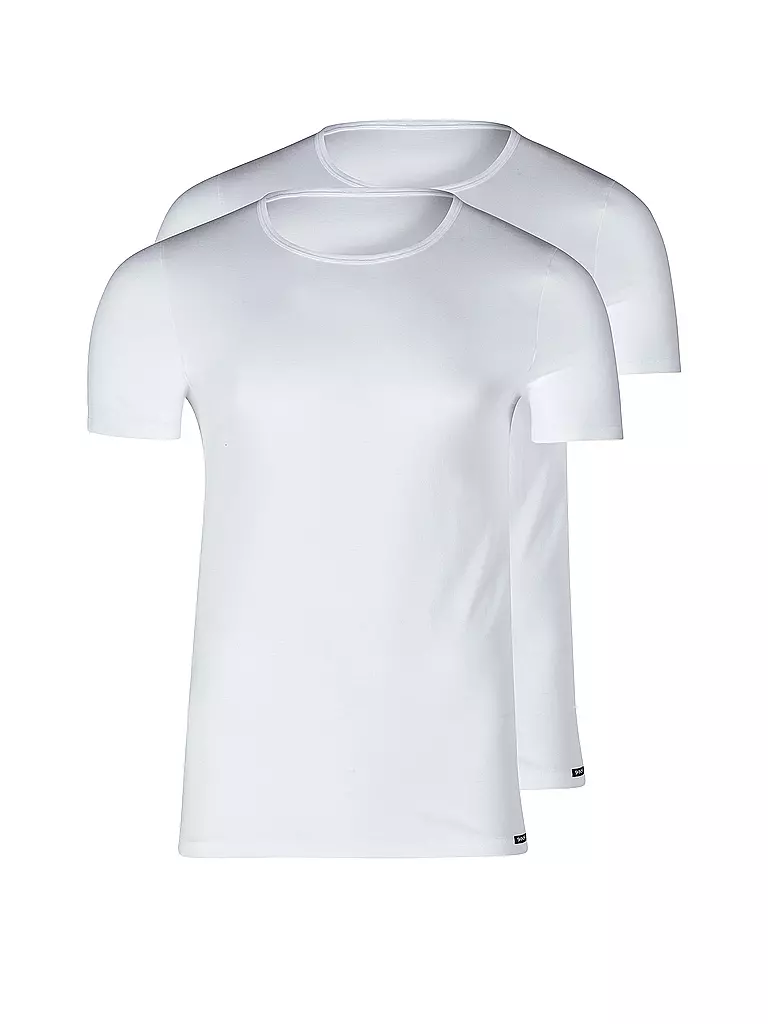 SKINY | T-Shirt lot de 2 (Blanc) | weiss