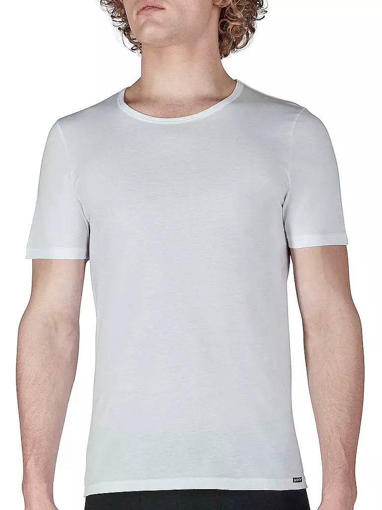 SKINY | T-Shirt lot de 2 (Blanc) | weiss