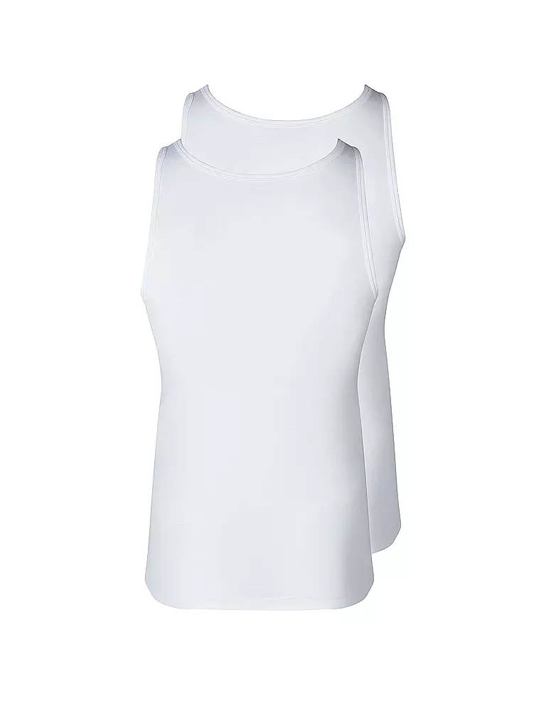 SKINY | Top - Débardeur, lot de 2 (Blanc) | 