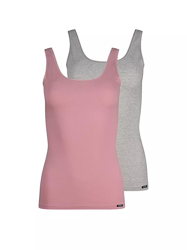 SKINY | Top lot de 2 zephyr melange selection | rosa