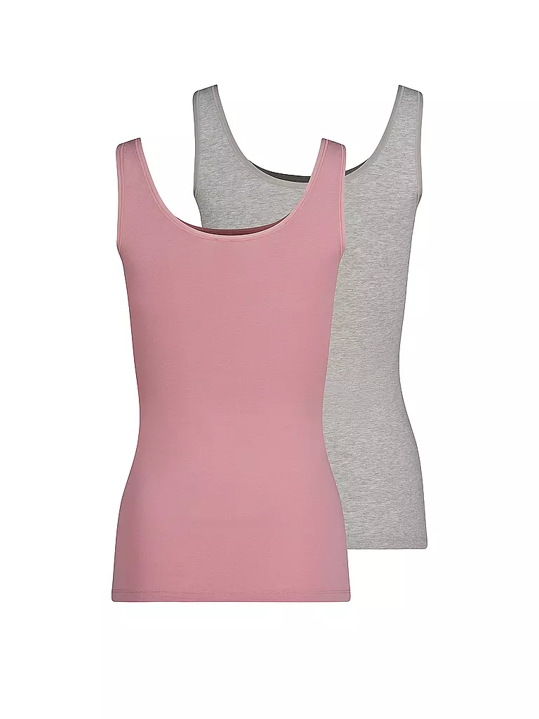 SKINY | Top lot de 2 zephyr melange selection | rosa