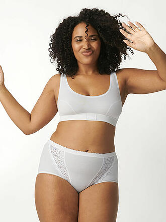 SLOGGI | Slip "Maxi Chic" lot de 4 (Blanc)