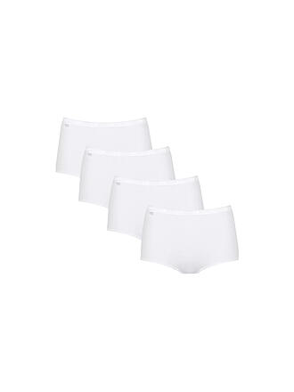 SLOGGI | Slip "Maxi Basic" lot de 4 (Blanc)