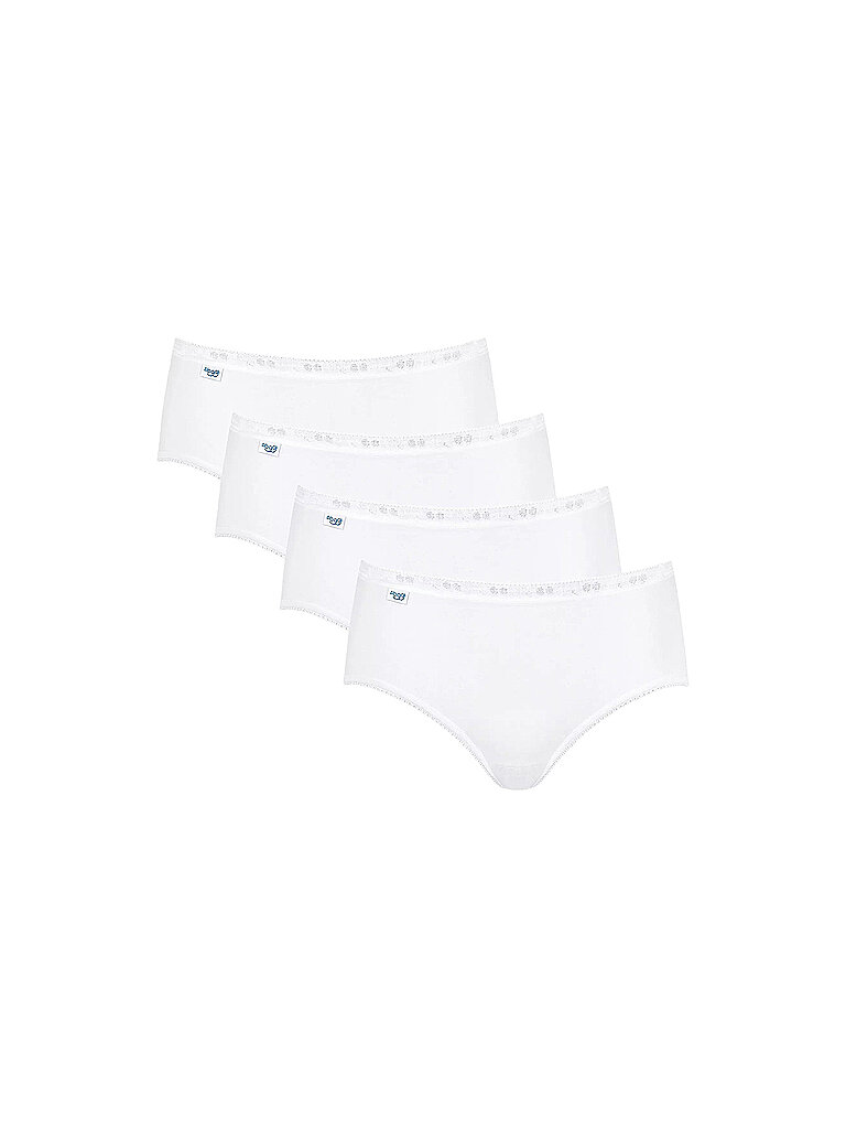 Midislip BASIC lot de 4 blanc blanc 48