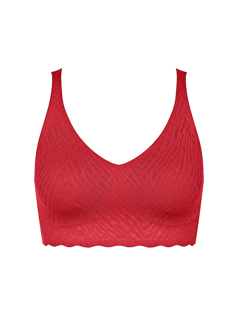 Bustier ZERO FEEL BLISS FESTIVE shanghai red rouge XS