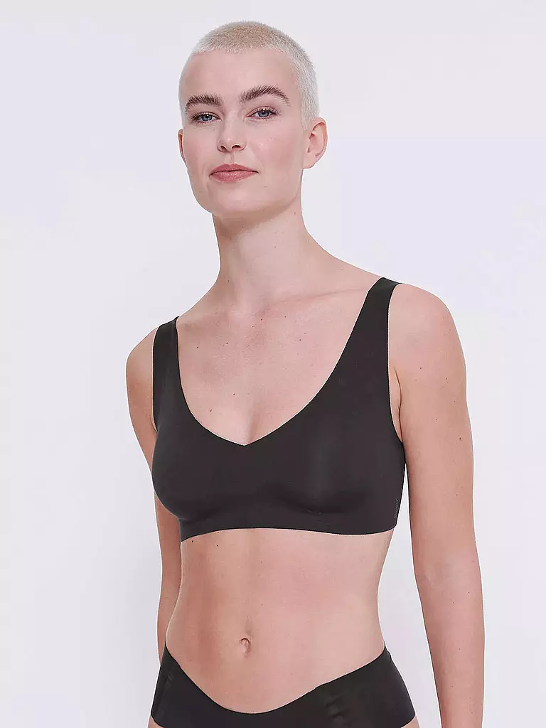 SLOGGI | Bustier ZERO FEEL 2.0 noir | 