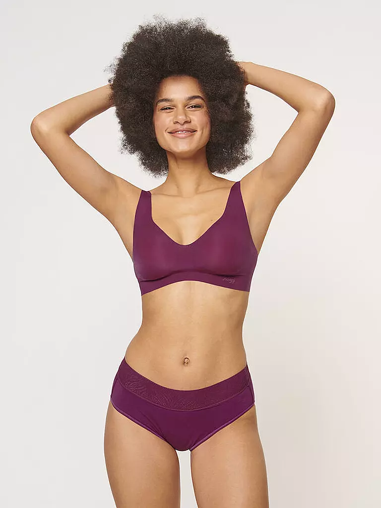 SLOGGI | Culotte de règles Hipster, lot de 2, couleur vin | 