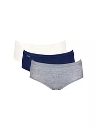 SLOGGI | Culottes, lot de 3, couleurs multiples | Bleu foncé