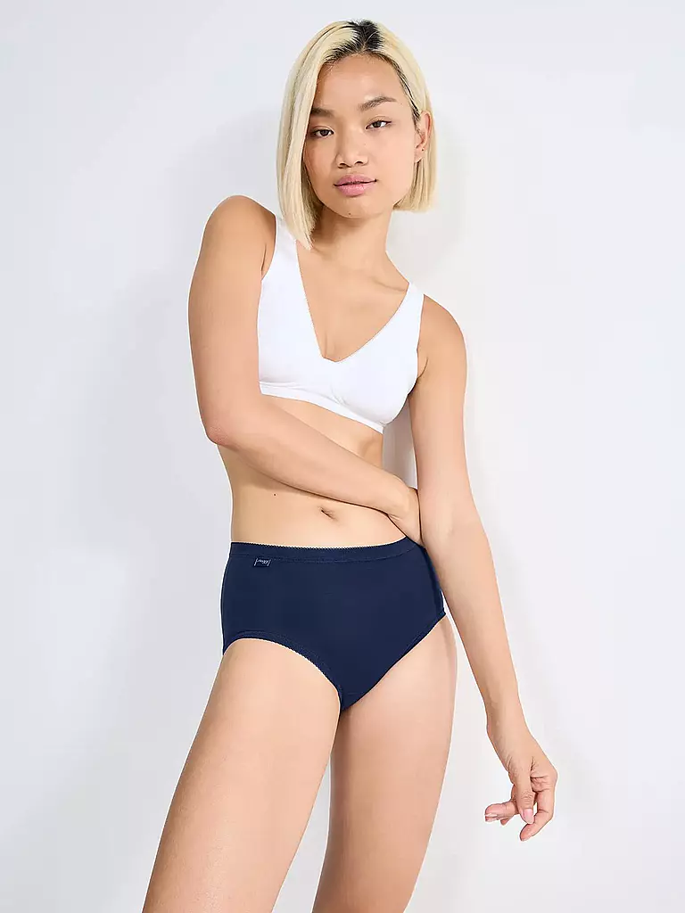 SLOGGI | Culottes, lot de 3, couleurs multiples | dunkelblau