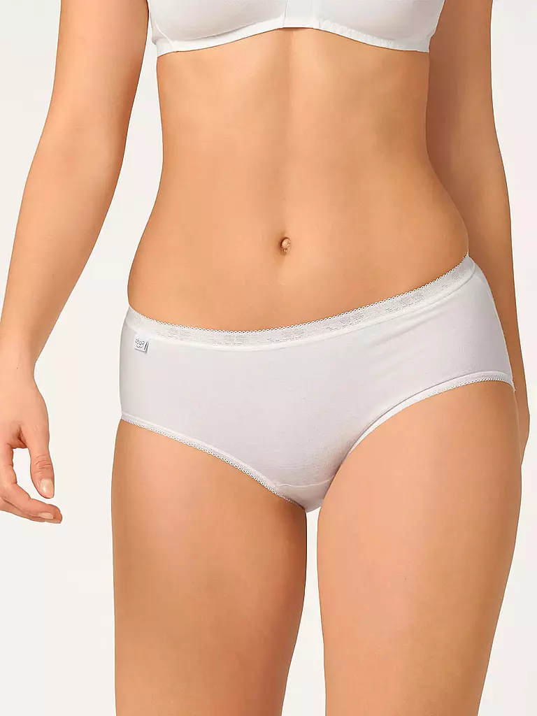 SLOGGI | Midislip Basic lot de 4 blanc | 