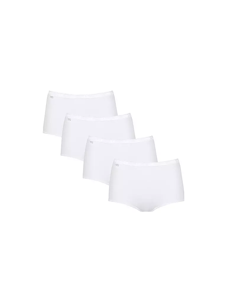 SLOGGI | Slip "Maxi Basic" lot de 4 (Blanc) | weiss