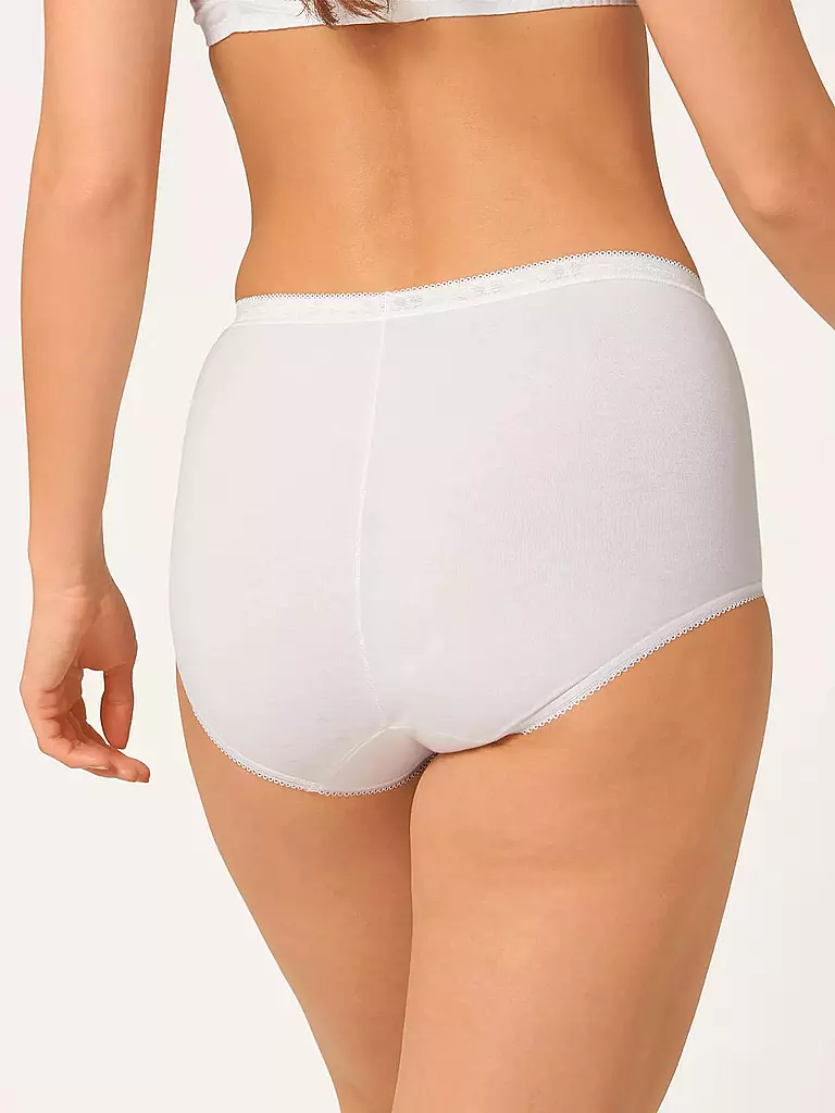 SLOGGI | Slip "Maxi Basic" lot de 4 (Blanc) | 