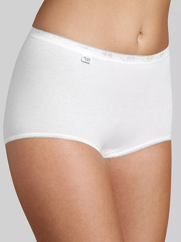 SLOGGI | Slip "Maxi Basic" lot de 4 (Blanc) | 