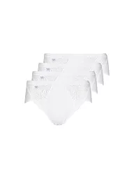 SLOGGI | Slip "Midi Chic" lot de 4 (Blanc) | Blanc