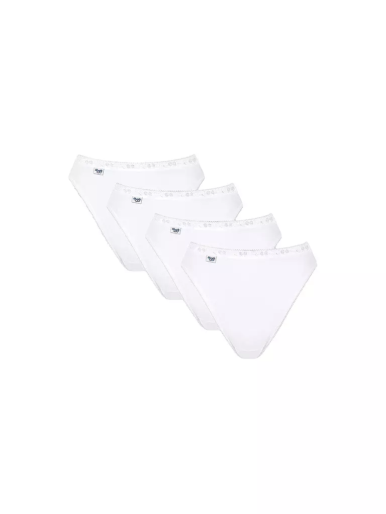 SLOGGI | Slip "Thai Basic" lot de 4 (Blanc) | weiss