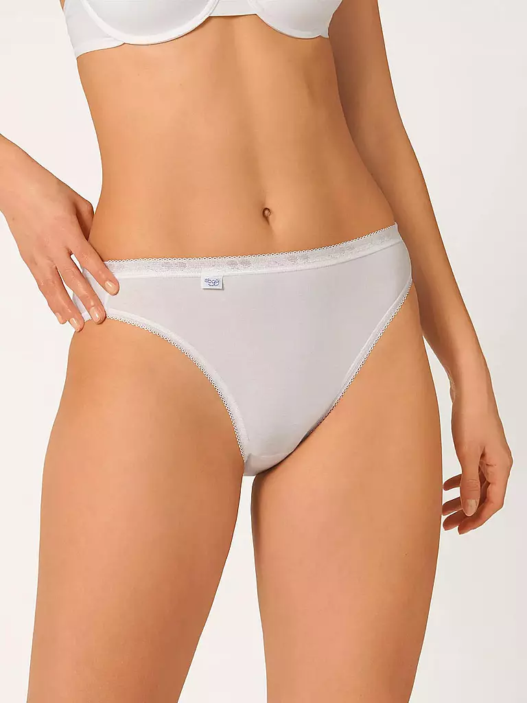 SLOGGI | Slip "Thai Basic" lot de 4 (Blanc) | 