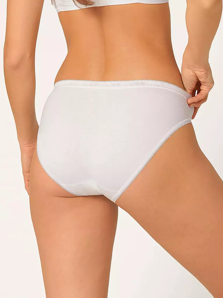 SLOGGI | Slip "Thai Basic" lot de 4 (Blanc) | 