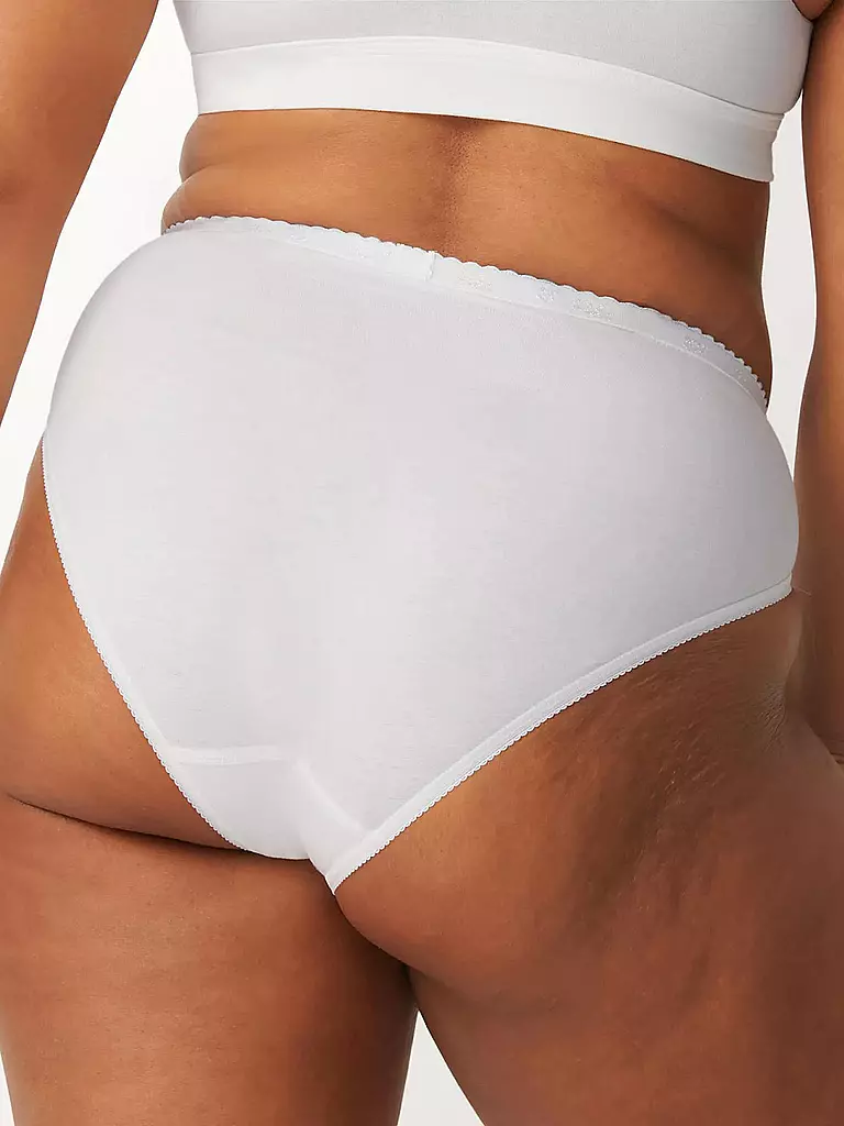 SLOGGI | Slip "Thai Chic" lot de 4 (Blanc) | 