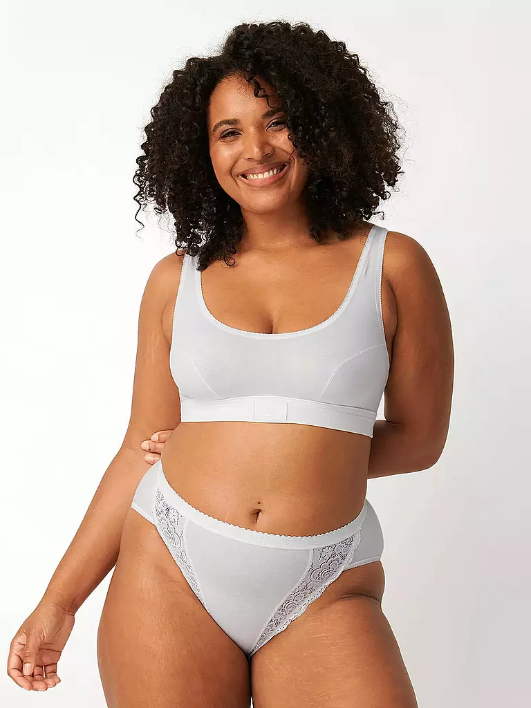 SLOGGI | Slip "Thai Chic" lot de 4 (Blanc) | 