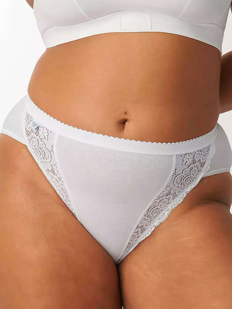 SLOGGI | Slip "Thai Chic" lot de 4 (Blanc) | 