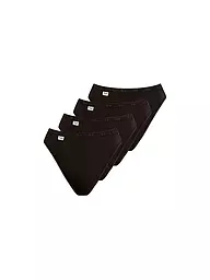 SLOGGI | Slip lot de 4 "Basic" (Noir) | Noir