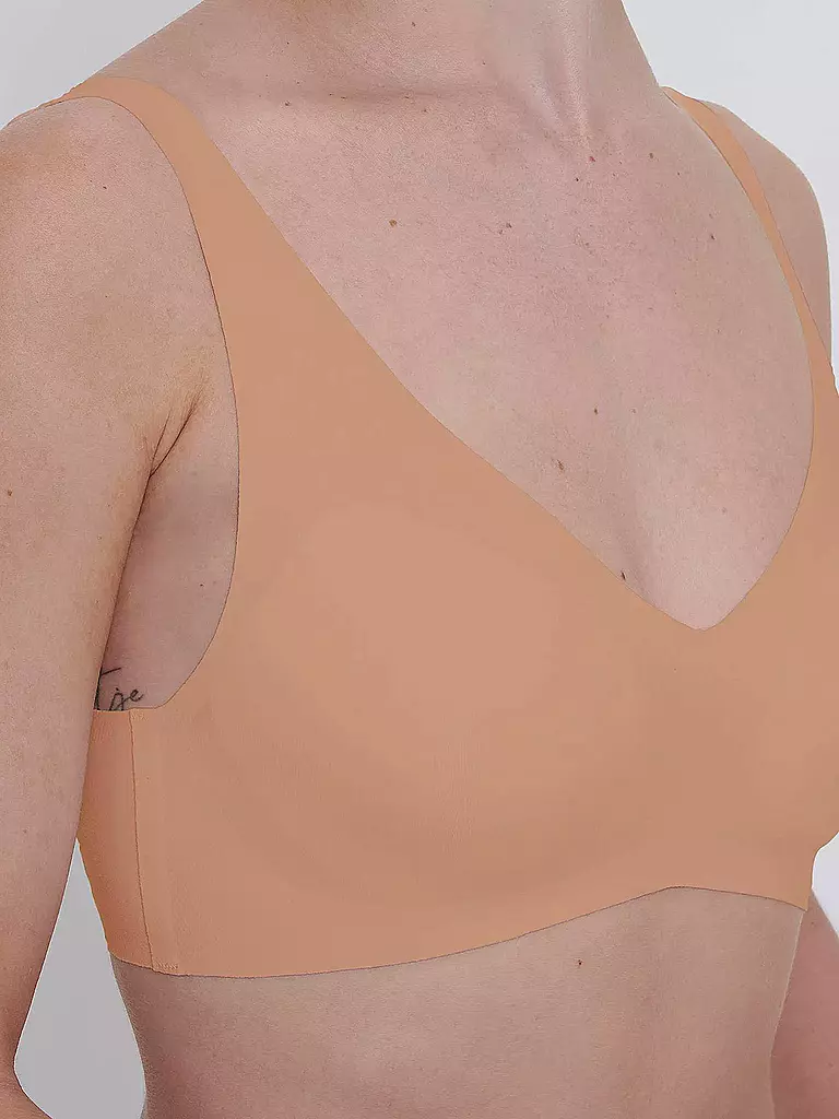 SLOGGI | Soutien-gorge souple ZERO FEEL 2.0 marron nostalgique | 
