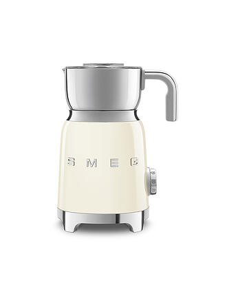 SMEG | Mousseur à lait Style Rétro Années 50 Crème MFF01CREU