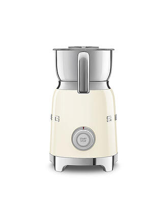 SMEG | Mousseur à lait Style Rétro Années 50 Crème MFF01CREU