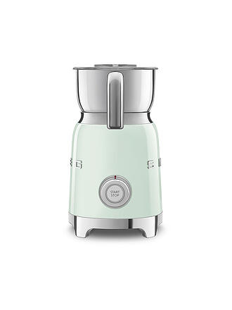 SMEG | Mousseur à lait Style Rétro Années 50 Vert Pastel MFF11PGEU