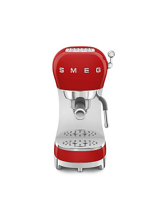 SMEG | Machine à expresso Style rétro années 50 Rouge ECF02BLEU