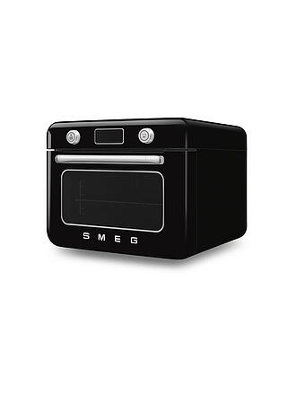 SMEG | Four à vapeur combiné de table noir