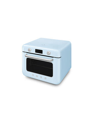 SMEG | Four à vapeur combiné de table bleu pastel