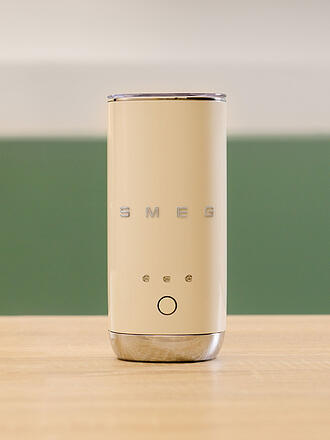 SMEG | Mousseur à lait Compact Style Années 50 ESTHÉTIQUE 120/180ml Crème