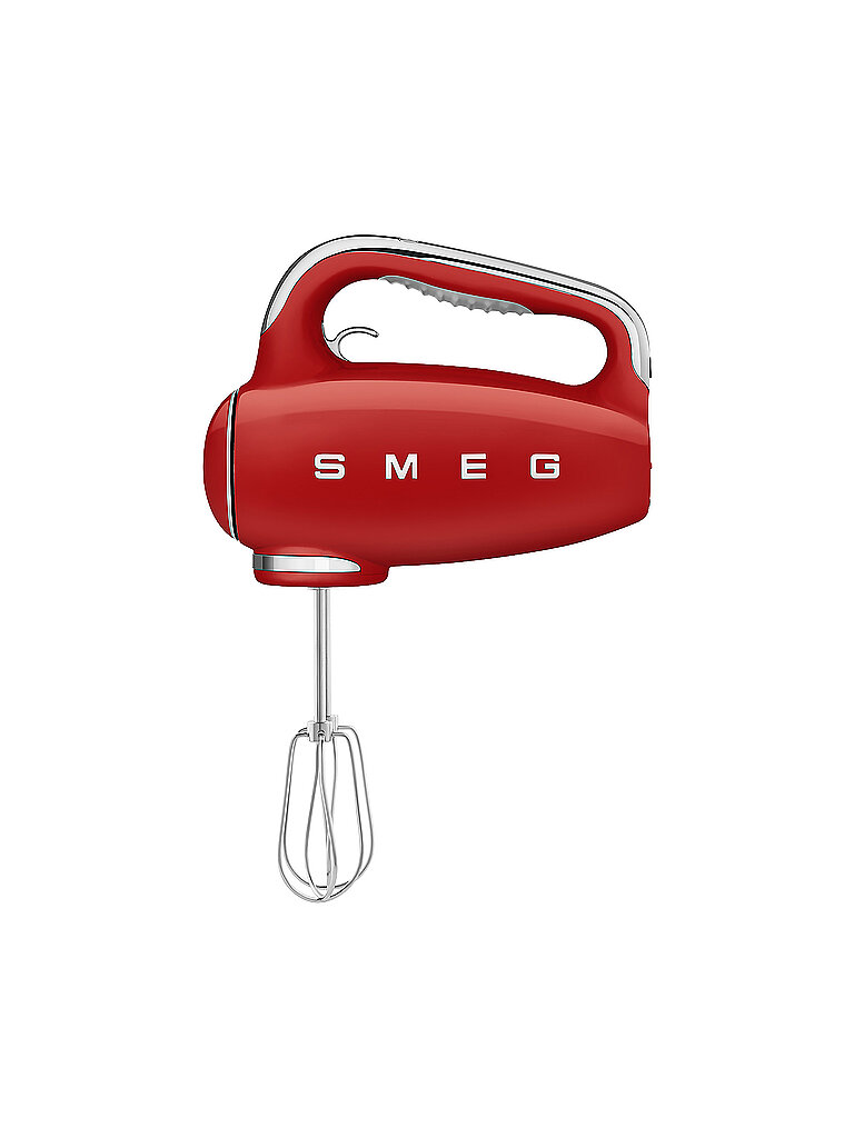 SMEG Batteur à main rouge style rétro années 50 HMR01PGEU rouge