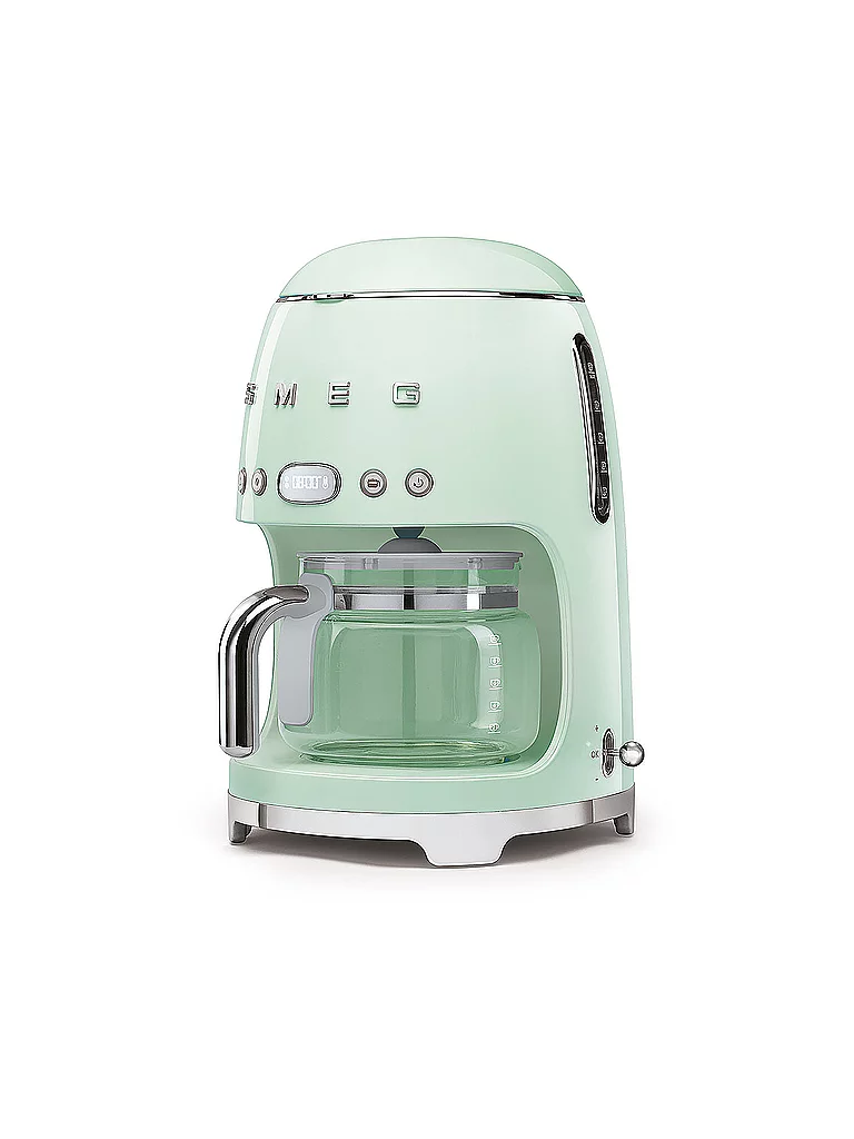 SMEG Machine à café filtre Style rétro années 50 Vert pastel DCF02PGEU vert clair