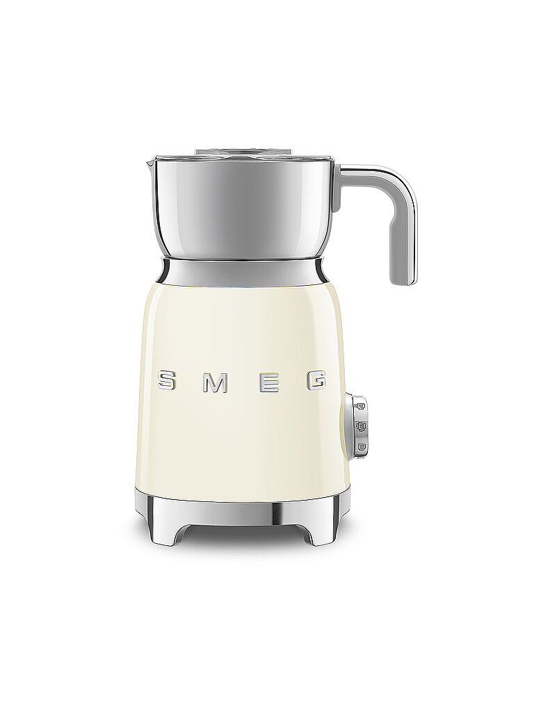 SMEG Mousseur à lait Style Rétro Années 50 Crème MFF01CREU crème