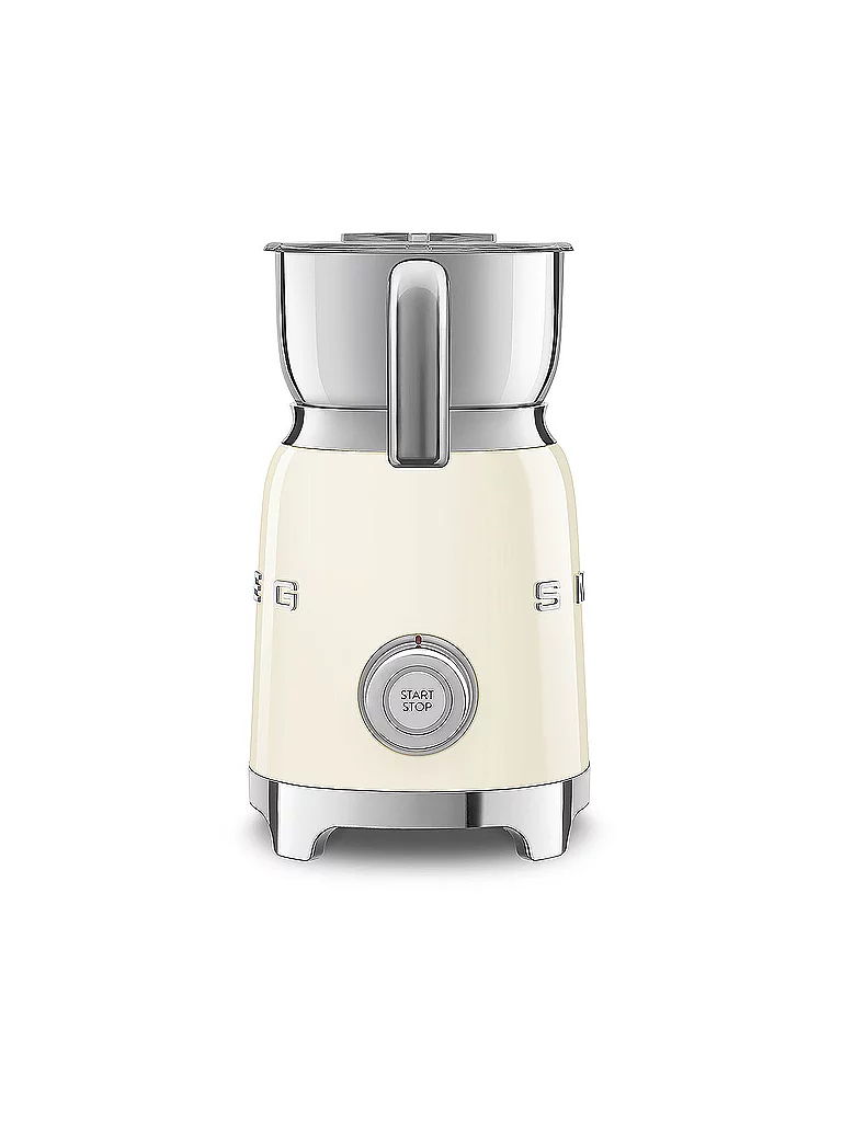 SMEG Mousseur à lait Style Rétro Années 50 Crème MFF01CREU crème