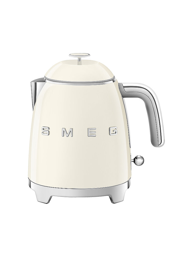 SMEG Mini-bouilloire 0,8 l Style rétro années 50 Crème KLF05CREU crème