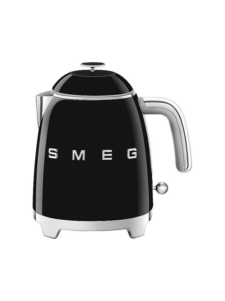 SMEG Mini-bouilloire 0,8 l Style rétro années 50 Noir KLF05BLEU noir