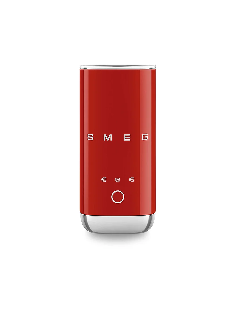 Mousseur À Lait Électrique SMEG MFF02RDEU – 500W, 3 Fonctions, Revêtement Antiadhésif - vue 9