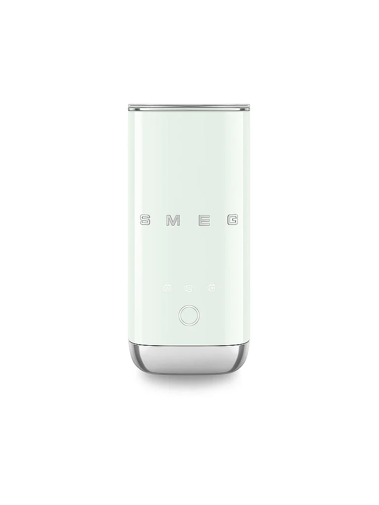SMEG Mousseur à lait Compact Style Années 50 ESTHÉTIQUE 120/180ml Vert Pastel vert clair