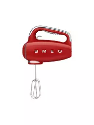 SMEG | Batteur à main Style Rétro Années 50 Noir HMR01BLEU | Rouge
